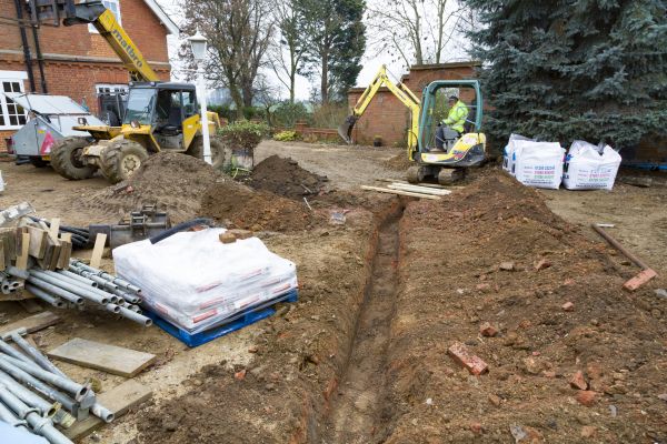 Drainage Ditch Digging in Monroe