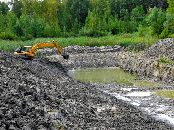 Fish Pond Digging in Monroe