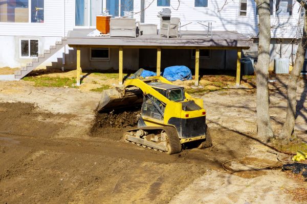 Backyard Grading Service in Monroe