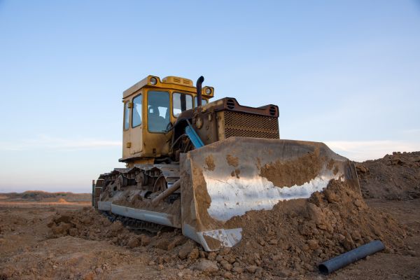 Bulldozer Land Grading in Monroe
