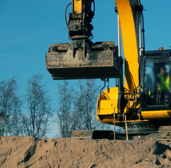 Ditch Grading in Monroe